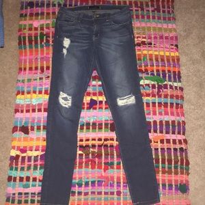 Flying monkey distressed jeans!!